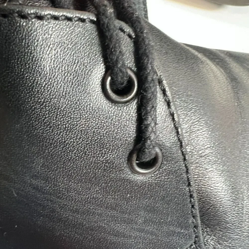 Clarks Black Leather Dessert Chukkas 66174‎ Boots 10